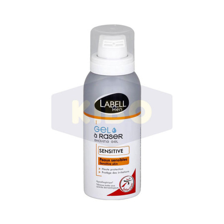 Mini gel à raser hydratation immetdiate peaux sensibles 75ml