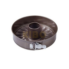 Moule à charnière métal Asimetria 2en1 ( 2 fonds démontables ) Ø26cm