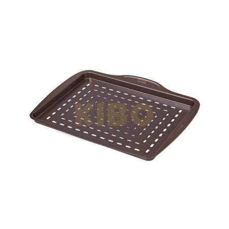 Moule à pizza rectangulaire métal Asimetria 37x28cm