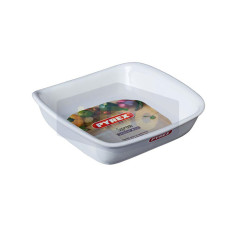 Plat à four carré en céramique Suprême 24cm