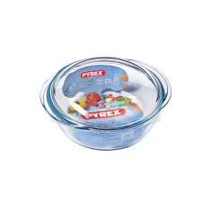 Cocotte en verre ronde 3L