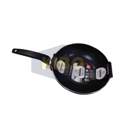 Wok aluminium tous feux sauf induction Ø28cm