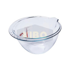 Bol à mixer en verre transparent 4