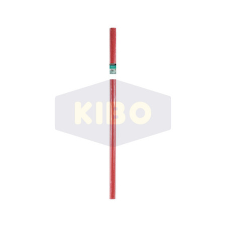 Rouleau nappe damassée rouge 7x1