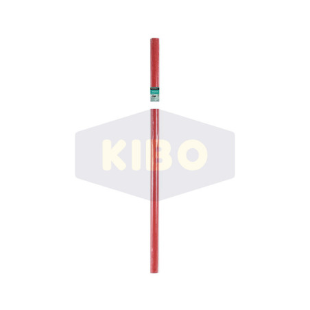 Rouleau nappe damassée rouge 7x1,20m