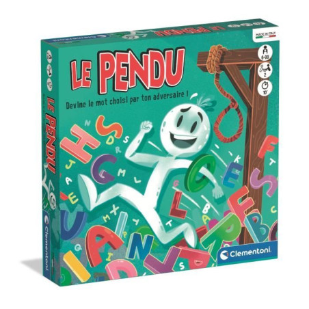 Le pendu, jeu de société CLEMENTONI