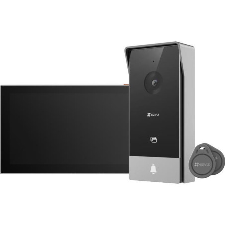 Visiophone - EZVIZ - HP5 - 1080p - Ecran tactile 7 - Déverrouillage a distance - Wi-Fi double bande