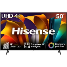 HISENSE 50A6N - TV LED 50 (126 cm) - 4K UHD - Dolby Vision - Smart TV - 3xHDMI 2.1