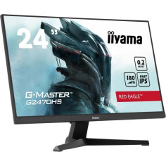 Écran PC - IIYAMA - G2470HS-B1 - 23,8 FHD - Fast IPS - 180Hz - 0,2ms - Noir