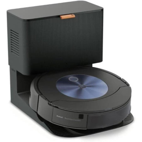 Robot Aspirateur Laveur de sols iRobot Roomba Combo J7+ - Lingette rétractable - Cartographie - Vidage Automatique