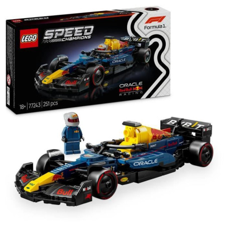 LEGO Speed Champions 77243 Voiture F1 Oracle Red Bull Racing RB20 - Jeu de construction des 10 ans