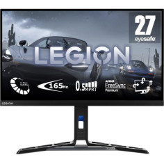 Ecran PC Gamer LENOVO Legion Y27-30 - 27 FHD - IPS - 165 Hz - 0.5 ms - HDMI - Port Diplay - USB Hub - AMD FreeSync Premium