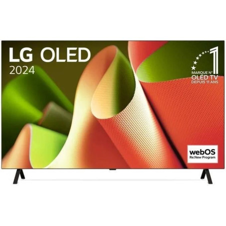 LG 65B4 - TV OLED 65 (165 cm) - 4K UHD 3840x2160 - Processeur IA a8 4K - 120 Hz - Dolby Vision - Smart TV - 4xHDMI - WiFi
