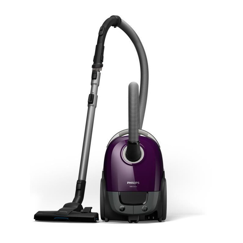 Aspirateur Traineau avec sac - PHILIPS - XD3100/06 - 900 W - 79 dB - V