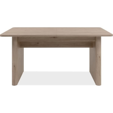 Table extensible - SAI - Rectangulaire - 10 personnes - 160/200 x 75 x 90 cm - Jackson Hickory