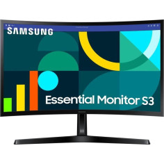 Écran PC - SAMSUNG - S24D366GAU - 24 FHD 1800R - Dalle VA - 100Hz - 4ms - 1 HDMI - Inclinable - Noir