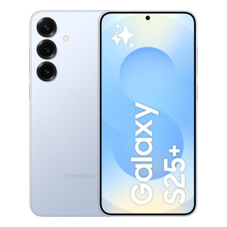 SAMSUNG Galaxy S25 Plus AI Smartphone 256 Go Bleu clair
