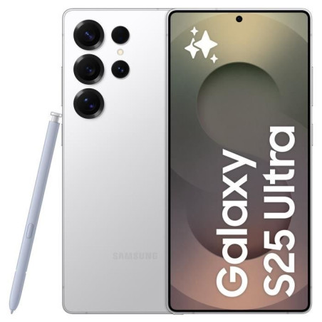 SAMSUNG Galaxy S25 Ultra AI Smartphone 512 Go Argent Titane