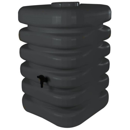 Récupérateur d'eau - BELLI - Cubique - 350 litres - Anthracite