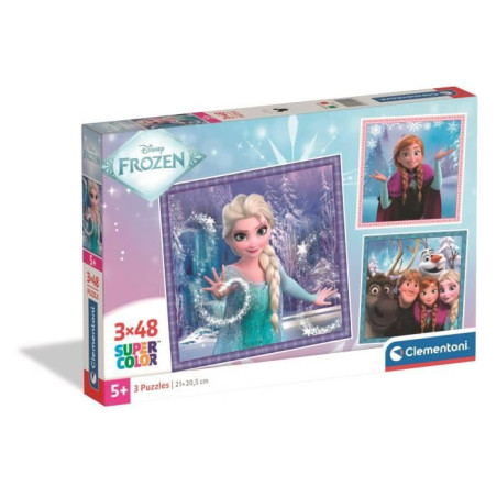 CLEMENTONI - 3x48 pieces - La Reine des Neiges