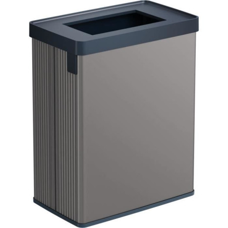 Poubelle de tri - VERTO - CURVER - 54 L - Gris perle
