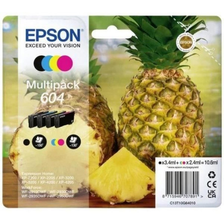 Encre - EPSON - Multipack 4 couleurs - 10,6ml par cartouche - Compatible Expression Home XP-4200