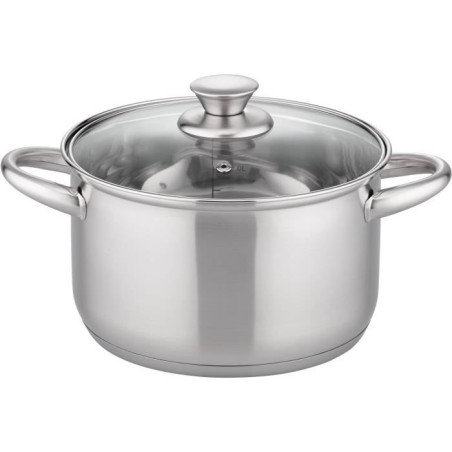 Faitout - GSW - RIGO - 24 cm - Induction - Acier inoxydable
