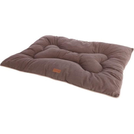 KERBL - Matelas de sol tissu L - 100 x 75 cm - Coussin - BENNO - Marron -