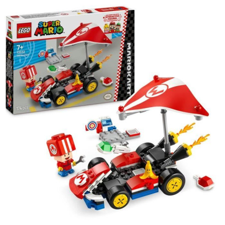 LEGO Super Mario 72032 Mario Kart – Kart standard - Jouet voiture pour enfants des 7 ans