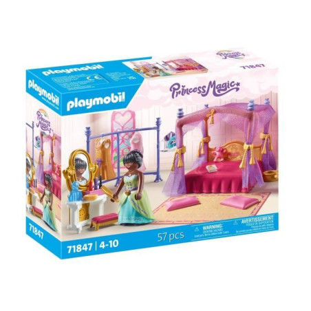 PLAYMOBIL 71847 Chambre de princesse avec lit baldaquin