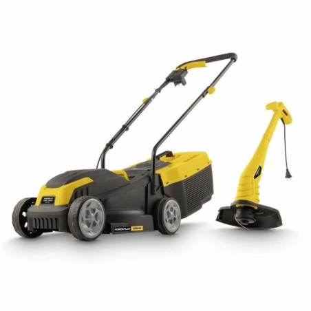 Tondeuse a gazon et Coupe-Bordure électrique - POWERPLUS - POWXG62205T- Tondeuse 1300 W & 32 mm Ø - Coupe-Bordures 250 W & 220