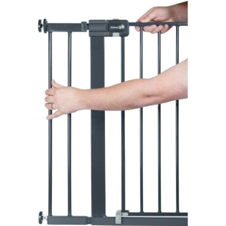 Safety 1st Extension de barriere de sécurité 14 cm Métal Noir