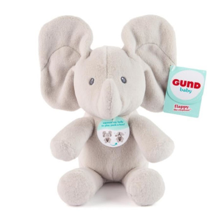 SPIN MASTER CACHE-CACHE FLAPPY L'ELEPHANT Gund