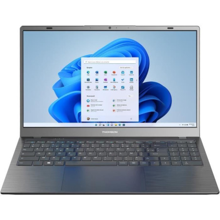 PC Portable - THOMSON - TH17I510-16SL512 - 17,3 HD - Intel Core i5 - RAM 16Go - Stockage 512Go SSD - Windows 11 - AZERTY
