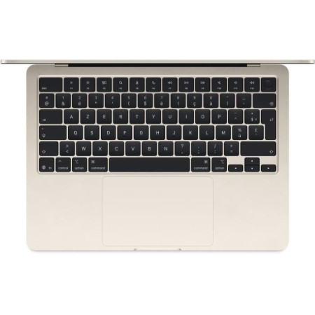 6 MacBook Air M4 (2025) - RAM 16Go - Stockage 256Go - CPU 10 coeurs - GPU 8 coeurs - Lumiere Stellaire