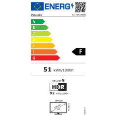 Smart TV Panasonic TX43MX700E LED 4K Ultra HD 43"