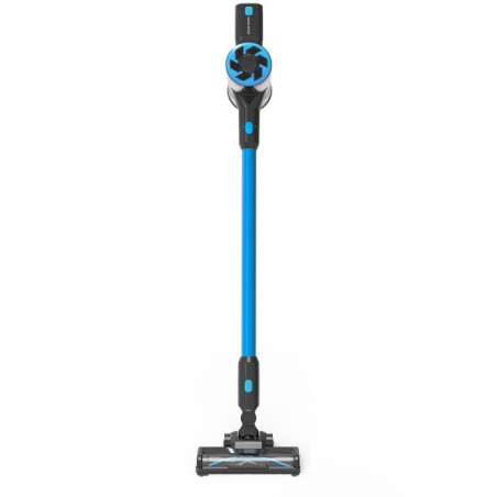ARTHUR MARTIN AM0202AC - Aspirateur balai sans fil - 150 W - 40 min - Inclus 2 batteries amovibles - 0,7 L - Bleu