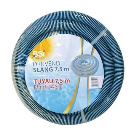Tuyau flottant pour aspirateur de fond - BSI - Nettoyage de la piscine - 7,5m