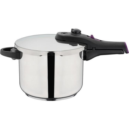 Autocuiseur - GSW - Rapide - 22 cm - 6 L - Induction - Acier inoxydable