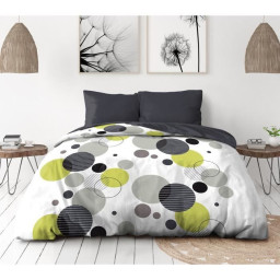 Parure de lit microfibre -...