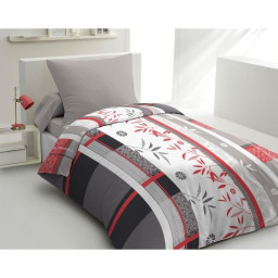 Parure de lit microfibre -...