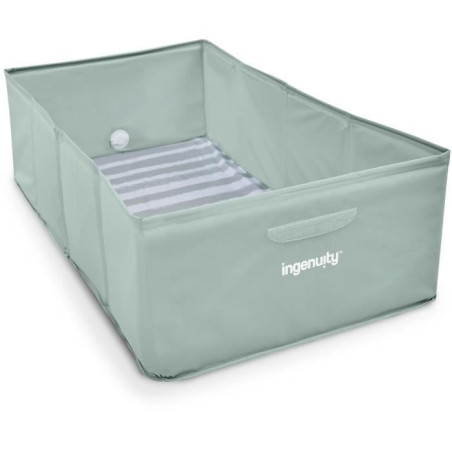 Baignoire bébé pliable - INGENUITY - Nomade - Doublure imperméable - Facile a nettoyer