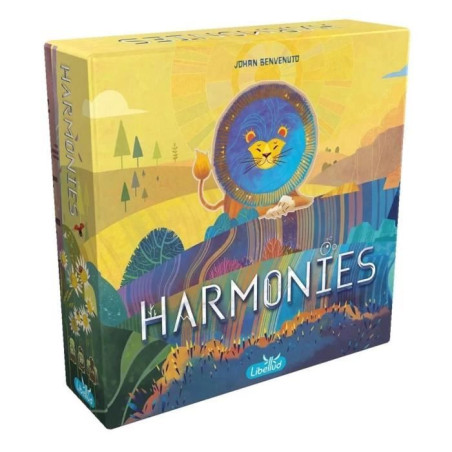 Jeu de société - LIBELLUD - Harmonies - 8 ans - Intérieur - Mixte - Jeu de plateau