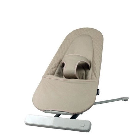 Transat balancelle design - BAMBISOL - 2 inclinaisons d'assise - De la naissance a 9 kg - Beige