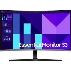 Moniteur PC - Samsung - LS27D390GAUXEN - 27'' - 1800R - FHD 1920x1080 - 100Hz - VA - 4ms(GTG) - 1800R - 200cd/m² - 3000:1 - HDM