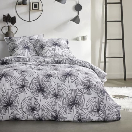 Parure de couette - TODAY - Sunshine 0.14 - 220x240cm - 2 personnes - Imprimée - Coton 57 fils