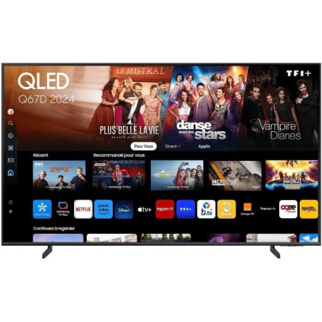 Samsung 65Q67D - TV QLED 65 (165cm) - 4K UHD 3840x2160 - Quantum HDR - Smart TV - Gaming Hub - 3xHDMI - WiFi