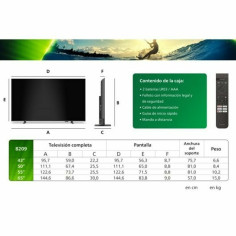 TV intelligente Philips 50PUS8209/12 4K Ultra HD 50" QLED TV intelligente Philips 50PUS8209/12 4K Ultra HD 50" QLED