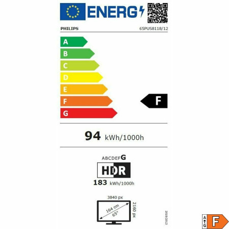 TV intelligente Philips 65PUS8118/12 65" 4K Ultra HD LED HDR