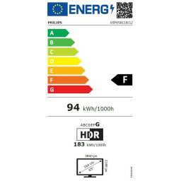 TV intelligente Philips 65PUS8118/12 65" 4K Ultra HD LED HDR